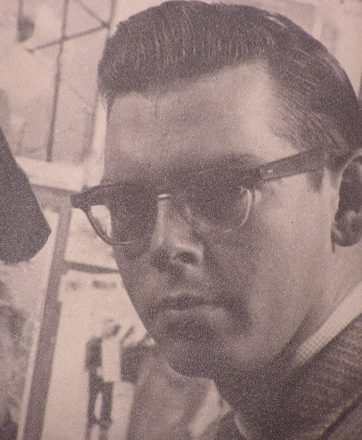 Don Alexander, TV News Announcer 1957